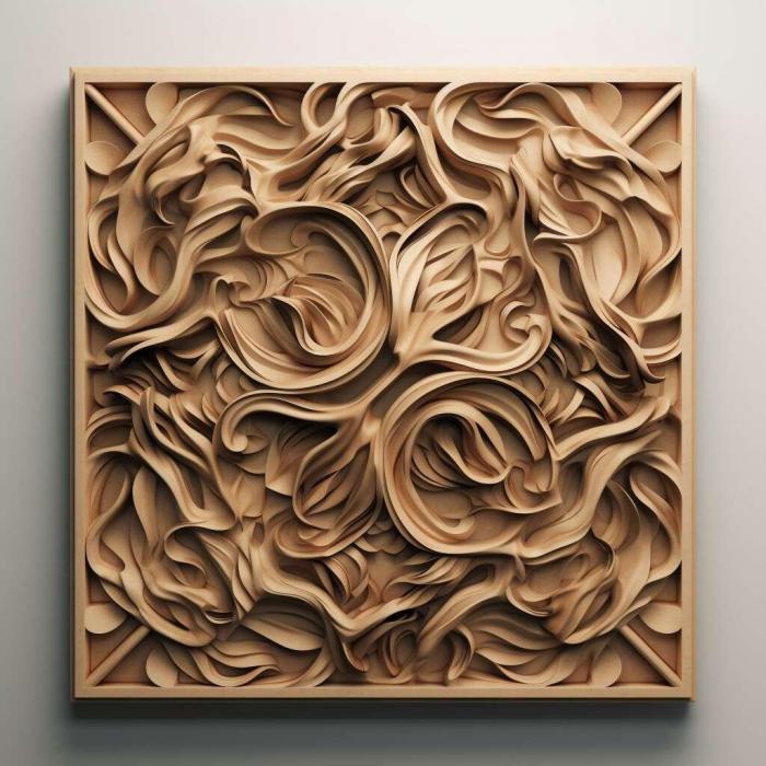 نموذج ثلاثي الأبعاد لآلة CNC 3D Art 